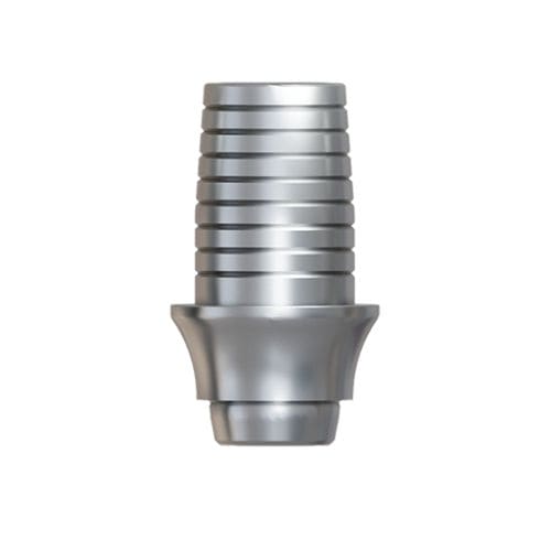 Pilar para implante de titanio - CC RP  TBase SHIFT ROTATING ABUTMENT ØU H1 - IML Swiss Dental Implants - interno / recto / Ti-base