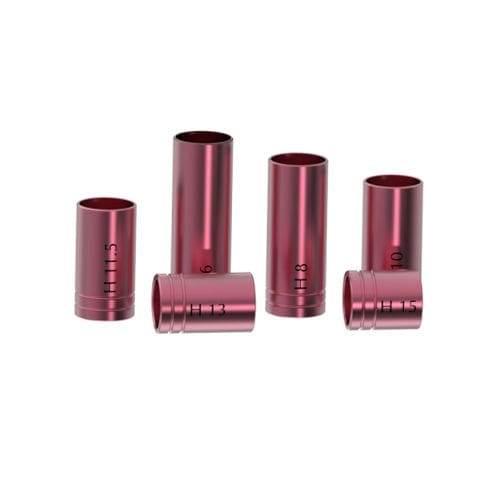 Kit de instrumentos para implantología dental - RED DRILL STOPS KIT FOR DRILLS FROM Ø2.0 TO Ø4.0 - IML Swiss Dental Implants