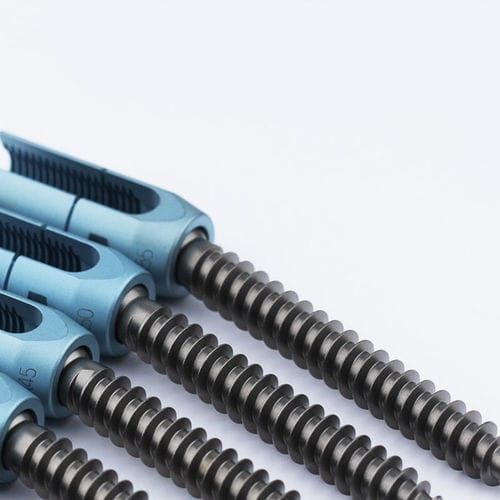 Tornillo pedicular toracolumbar - VENUS® - HumanTech Dental - poliaxial / metálico