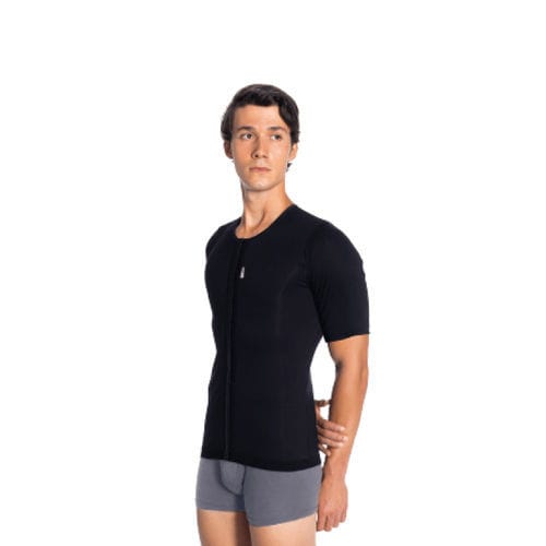 Chaleco de compresión para el cuidado posoperatorio - CM04 - Lipoteks - para hombre / L / M