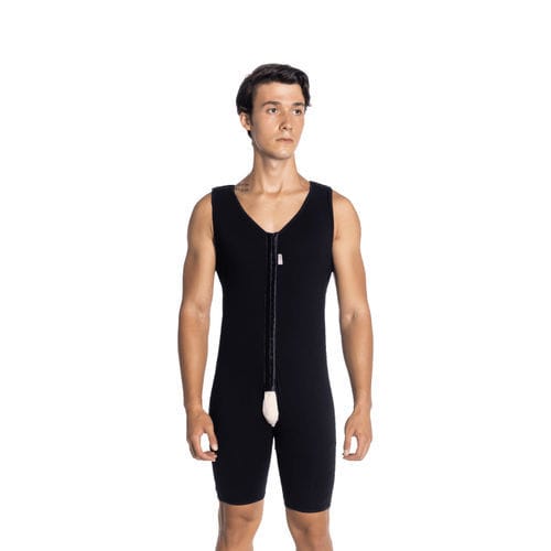 Prenda de compresión para el cuidado posoperatorio - BM01 - Lipoteks - para hombre / L / M