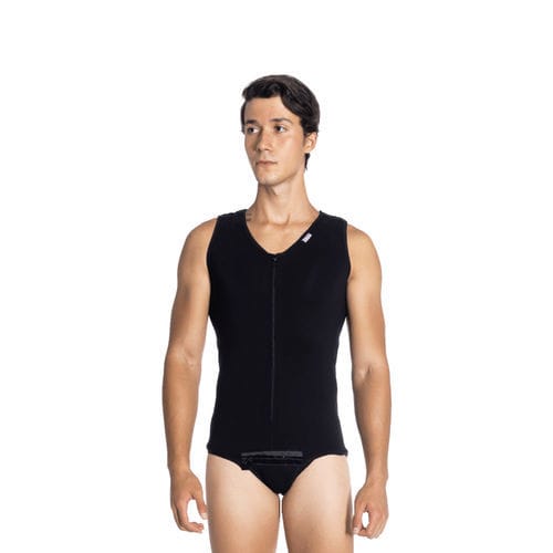 Chaleco de compresión para el cuidado posoperatorio - BM03 - Lipoteks - para hombre / L / M