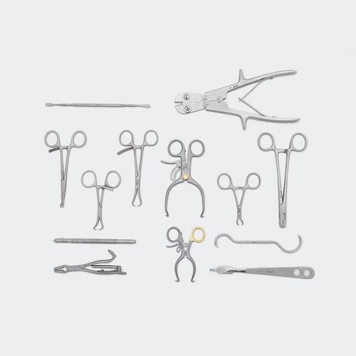 Kit de instrumental veterinario para cirugía ortopédica - KOSmall - Blue Surgical Instruments - para animales pequeños