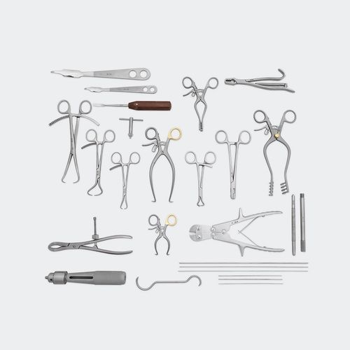Kit de instrumental veterinario para cirugía ortopédica - KOBasic - Blue Surgical Instruments