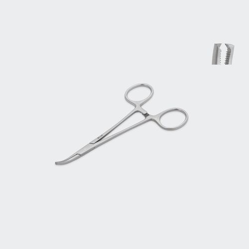Pinza veterinaria - PHHM125CD - Blue Surgical Instruments - de Halstead / curva