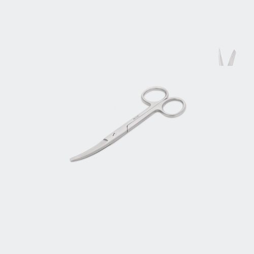 Tijera para cirugía - TCAR145C - Blue Surgical Instruments - veterinaria / curvada