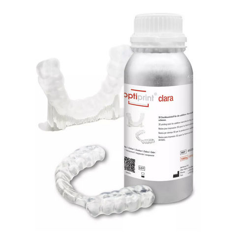 Material dental de resina - optiprint clara  - Dentona AG - para férulas terapéuticas / para impresión en 3D / fotopolimerizable