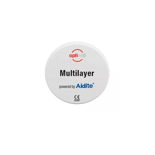 Material dental de circonio - optimill Multilayer  - Dentona AG - de fresado / altamente translúcido / blanco