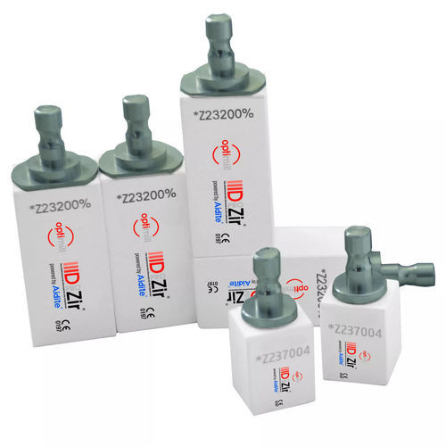 Material dental de circonio - optimill 3D Block Pro Zir  - Dentona AG - para restauración dental / de fresado / blanco