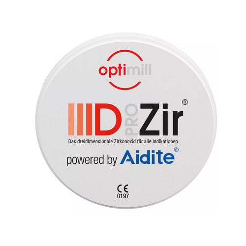 Material dental de cerámica - optimill IIID PRO Zir  - Dentona AG - de circona / de cerámica de vidrio / de circonio
