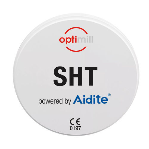 Material dental de circonio - optimill SHT - Dentona AG - de fresado / supertranslúcido