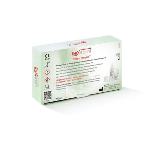 Material dental de termoplástico - flexisplint ® - Dentona AG - de resina / para férulas terapéuticas / en polvo