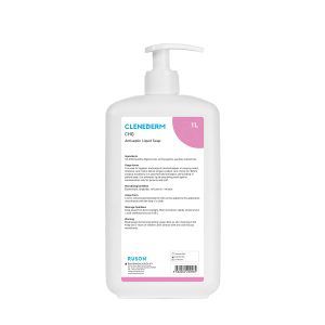 Jabón antiséptico virucida - Clenederm CHG - Ruson - fungicida / bactericida