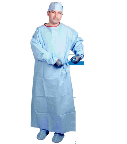 Bata quirúrgica unisex - MEDCROSS™ - AGS Medical - de poliéster / desechable / transpirable