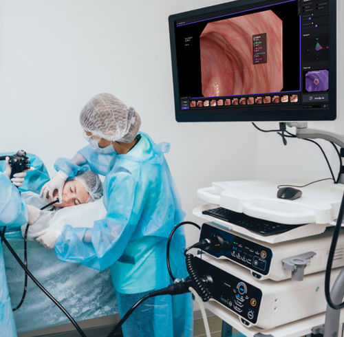 Plataforma de IA para exámenes gastrointestinales - WAYMED endo - WAYCEN - para endoscopia / de análisis