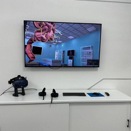 Sala de realidad virtual inmersiva - ECDH-Int VR - Shandong Digihuman Technology CO., Inc. - 3D / médica / con paciente virtual