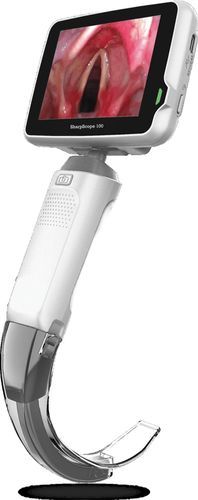 Videolaringoscopio gran angular - SharpScope 100 - Allied Medical Limited - de alta definición / con monitor de vídeo integrado / de un solo uso