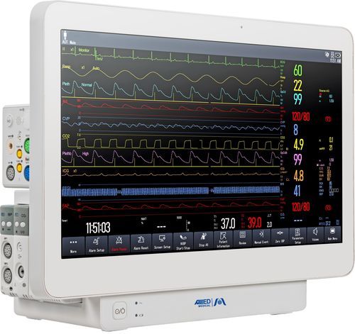 Monitor multiparamétrico portátil - M700 - Allied Medical Limited - modular / de noche / ECG