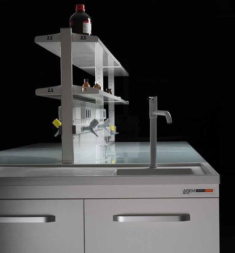 Mesa de laboratorio para la esterilización - ETA SERIES - ASEM SRL - para sala blanca / para histopatología / para odontología