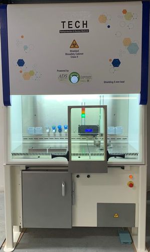Cabina de seguridad microbiológica clase II - BIOPURADIO - ADS Laminaire - de laboratorio / para producto radioactivo / de pie