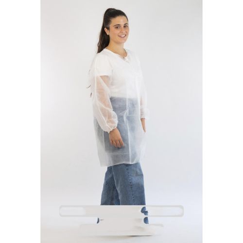 Casaca sanitaria unisex - XYBL012-40-M - ADS Laminaire - M / de polipropileno / desechable