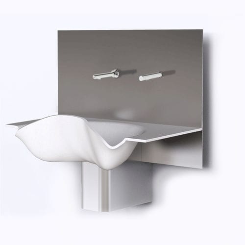 Fregadero quirúrgico 1 unidad - OR-L135 - LASA - de acero inoxidable / de Corian® / mando digital