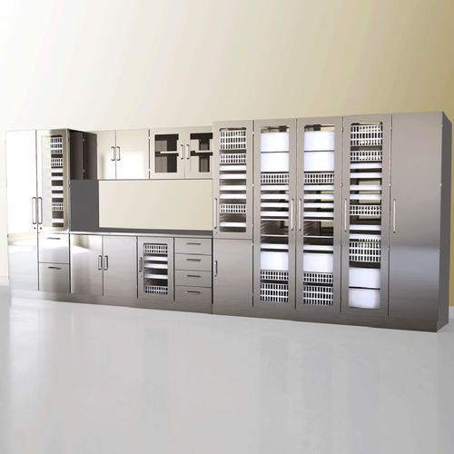Conjunto de muebles multifunción - ISO-L200 - LASA - de uso general / para material de laboratorio / para instrumental
