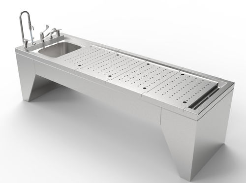 Mesa de autopsia de medicina legal - FH-L200 - LASA - de laboratorio / de laboratorio de histopatología / de disección