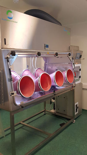 Cabina de seguridad microbiológica clase III - Innosafe® - Eurobioconcept - de laboratorio / modular / EN 12469