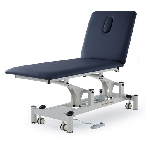 Mesa de exploración de fisioterapia - ET2 series - Pacific Medical - eléctrica / de altura variable / con ruedas