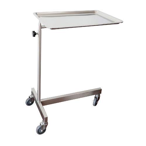 Mesa de instrumentos de acero inoxidable - MIT - Pacific Medical