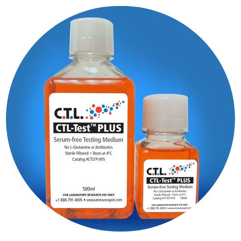 Medio reactivo - CTL-Test™ PLUS - Cellular Technology Limited - de criopreservación celular