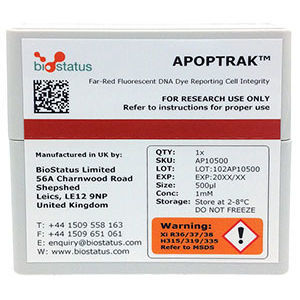 Reactivo solución de coloración - APOPTRAK™ - BioStatus - para la investigación / de citometría de flujo / de apoptosis