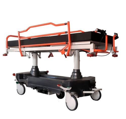 Carro camilla de emergencia - MOOVIE - Stretchers Industries - de transporte / hidráulico / eléctrico