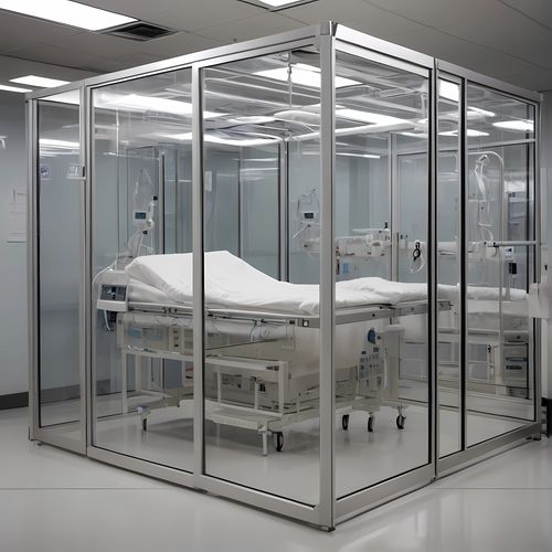 Sala de aislamiento para centro sanitario - Pandora - Stretchers Industries - de biocontención / para riesgos infecciosos / modular