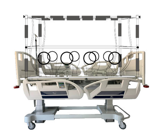 Cama para cuidados intensivos - MK 7 - Stretchers Industries - de aislamiento / de biocontención / eléctrica