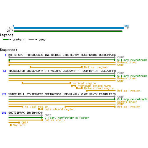 Reactivo factor de crecimiento - PR27005 - Neuromics - para la investigación científica / liofilizado / CNTF