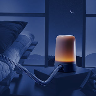 Máquina CPAP para el tratamiento de la apnea del sueño - Haloa - Sleepinnov - para adulto / con deshumidificador / portátil