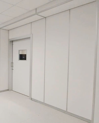 Panel de protección radiológica para sala de IRM - MeSpo - para sala de radiografía / de plomo