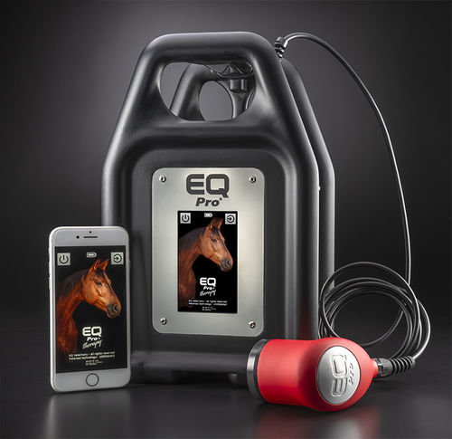 Unidad veterinaria de estimulación por ultrasonidos para équidos - EQ Pro - EQ Veterinary Technologies - nómada