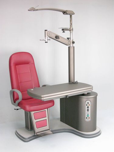 Unidad de refracción - Panvisus Rondo - F.I.S.O - Fabbrica Italiana Strumenti Oftalmici - con sillón / compacta