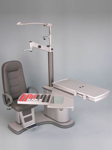 Unidad de refracción - Panvisus Rondo Lens - F.I.S.O - Fabbrica Italiana Strumenti Oftalmici - con sillón / compacta