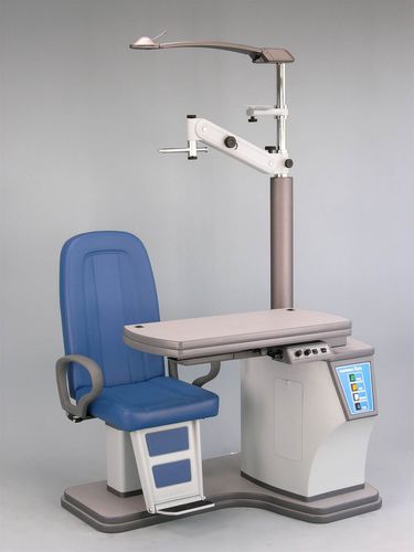 Unidad de refracción - Panvisus Reply - F.I.S.O - Fabbrica Italiana Strumenti Oftalmici - con sillón / compacta