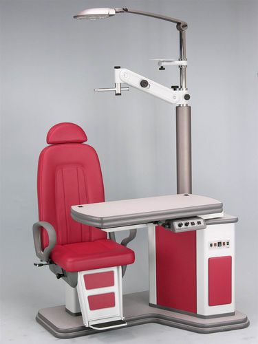 Unidad de refracción - Panvisus Auge - F.I.S.O - Fabbrica Italiana Strumenti Oftalmici - con sillón / compacta
