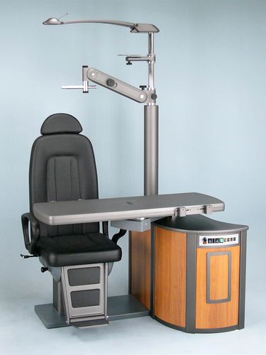 Unidad de refracción - Panvisus Duo - F.I.S.O - Fabbrica Italiana Strumenti Oftalmici - con sillón / compacta