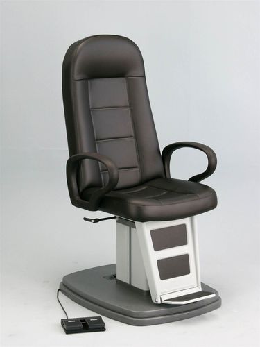Sillón de reconocimiento de oftalmología - Prima - F.I.S.O - Fabbrica Italiana Strumenti Oftalmici - eléctrico / con pedal / con reposapiernas