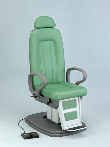 Sillón de reconocimiento de oftalmología - Sonne - F.I.S.O - Fabbrica Italiana Strumenti Oftalmici - eléctrico / con pedal / de altura variable