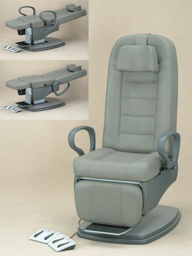 Sillón de reconocimiento de ORL - Doctor - F.I.S.O - Fabbrica Italiana Strumenti Oftalmici - de oftalmología / eléctrico / con pedal