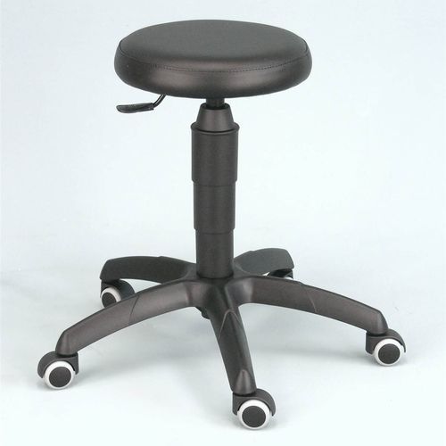 Taburete para centro sanitario - Art. 92-FB - F.I.S.O - Fabbrica Italiana Strumenti Oftalmici - de altura variable / neumático / con ruedas