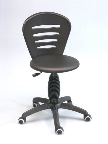 Taburete para centro sanitario - Art. 92-LB - F.I.S.O - Fabbrica Italiana Strumenti Oftalmici - de altura variable / neumático / con ruedas